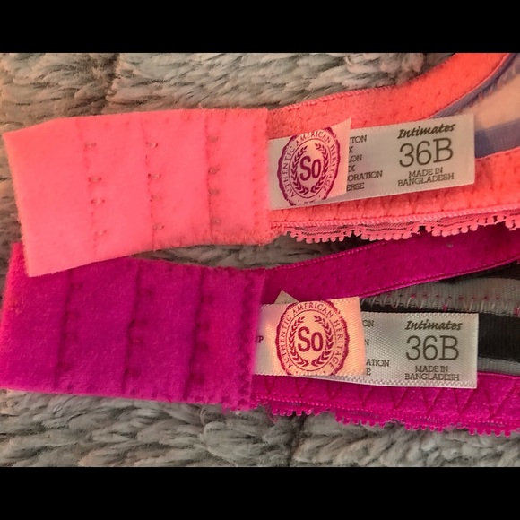 “SO” BRA (2) PACK — Size : 36B - Picture 6 of 6